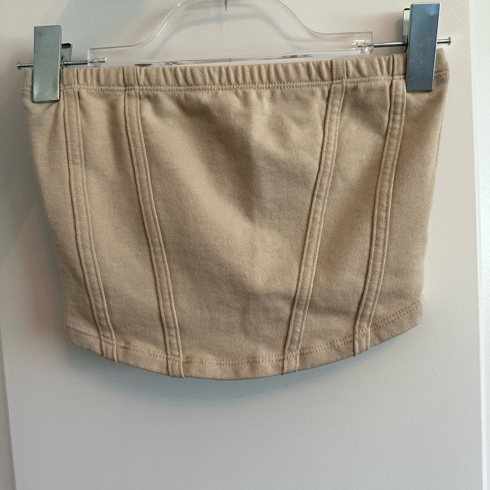 Fashion Nova Tan Crop Top